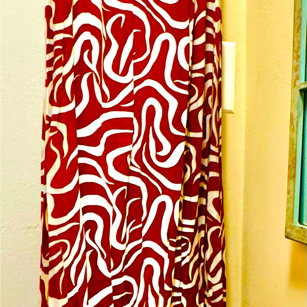 Bespoke Brown and White Printed Maxi Dress – Handmade in Bali